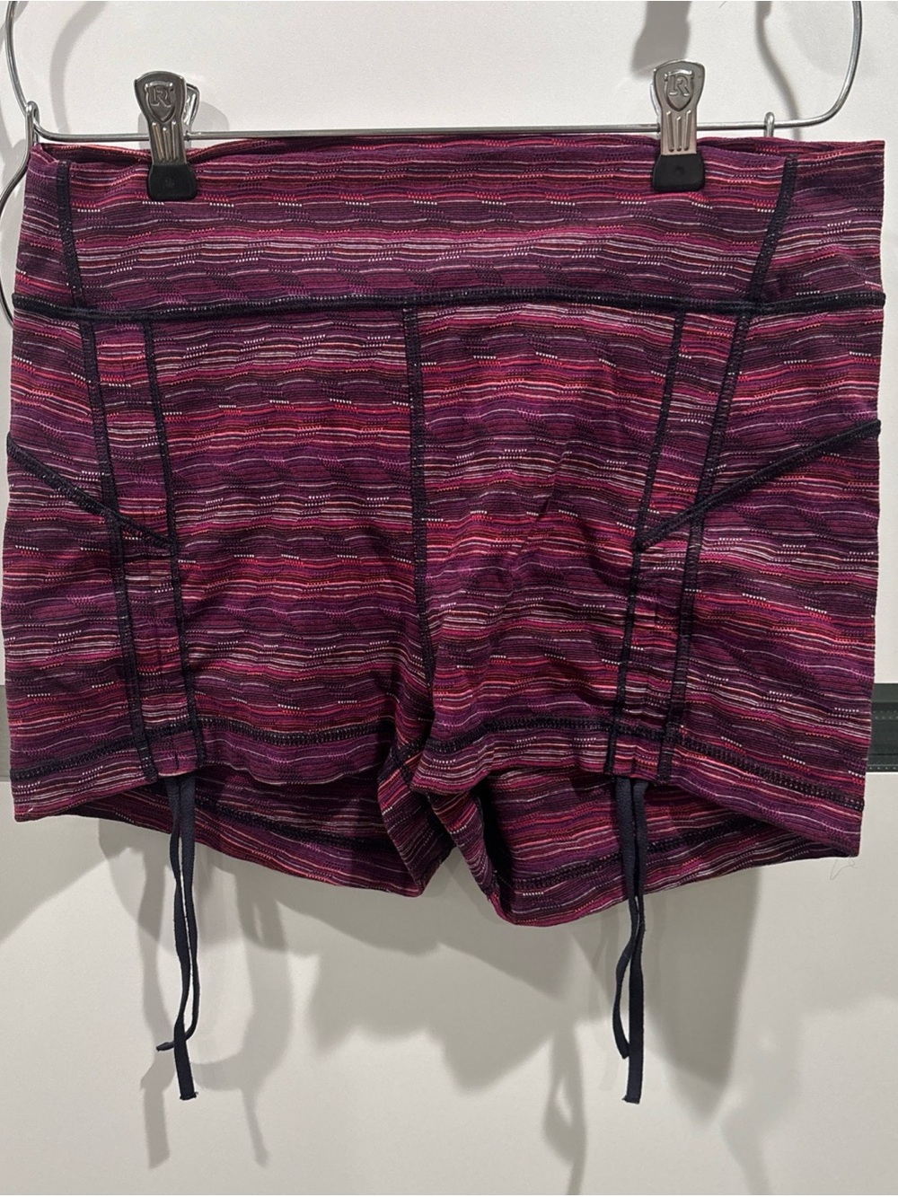 Lululemon Shorts Womens 10 High Rise Wunder Gym & Running